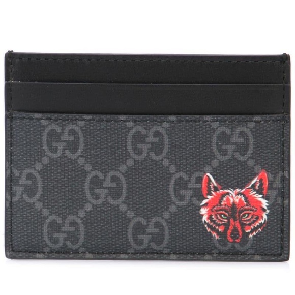 Gucci limited wolf card holder - Picture 1 of 2
